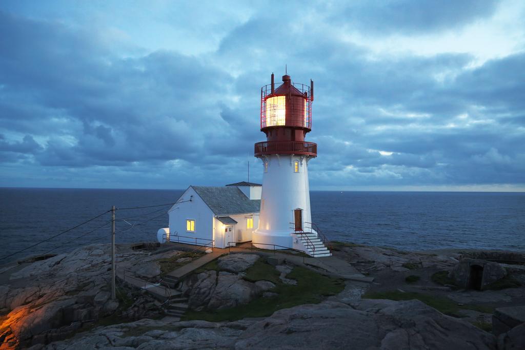 Lindesnes Havhotel Spangereid Bagian luar foto